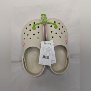 NWT Crocs Stucco / Melon Unisex Crocband Clog Sandals Size M6 / W8